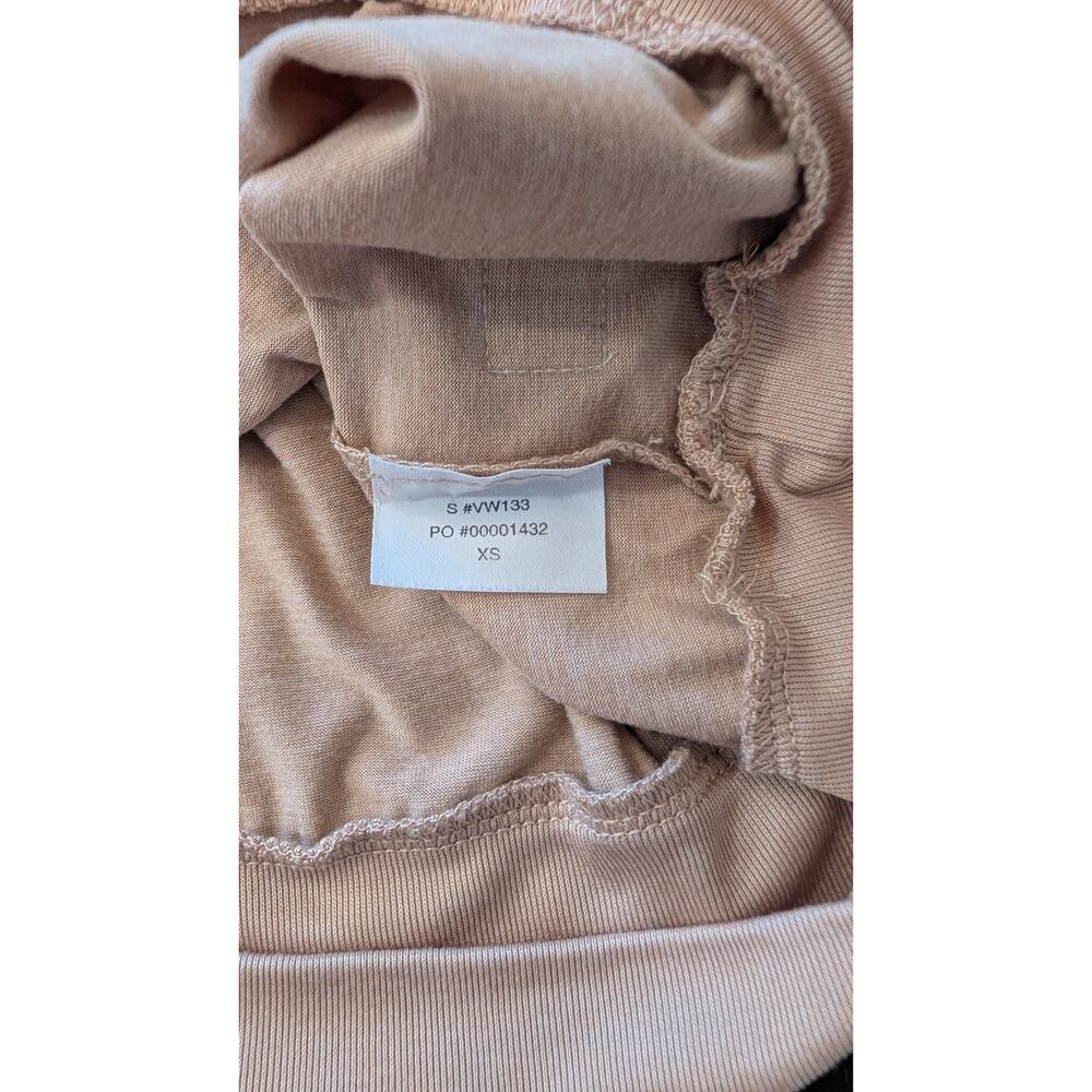Vuori Daydream Crew Pullover XS Taupe Long Sleeve Lounge Sweatshirt - Picture 6 of 6